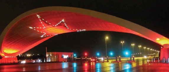 Azerbaycan Bakü Haydar Aliyev Uluslararası Havaalanı Tollgate Projesi